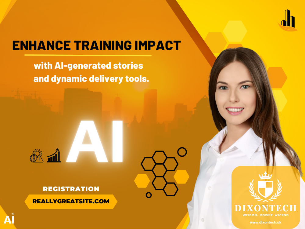 Enhance training impact with AI-generated stories and dynamic delivery tools.